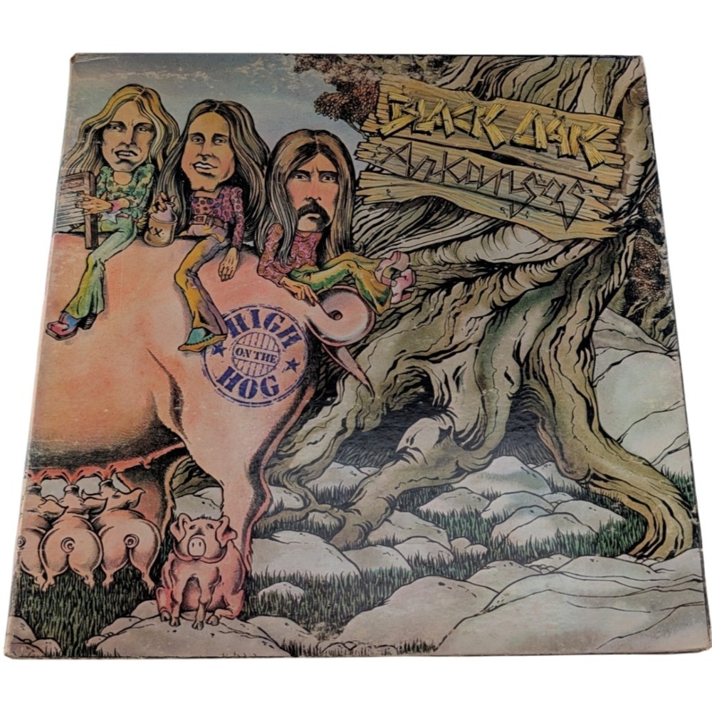 Black Oak Arkansas High On The Hog LP 1973 US ATCO SD 7035 RI Gatefold EX/VG